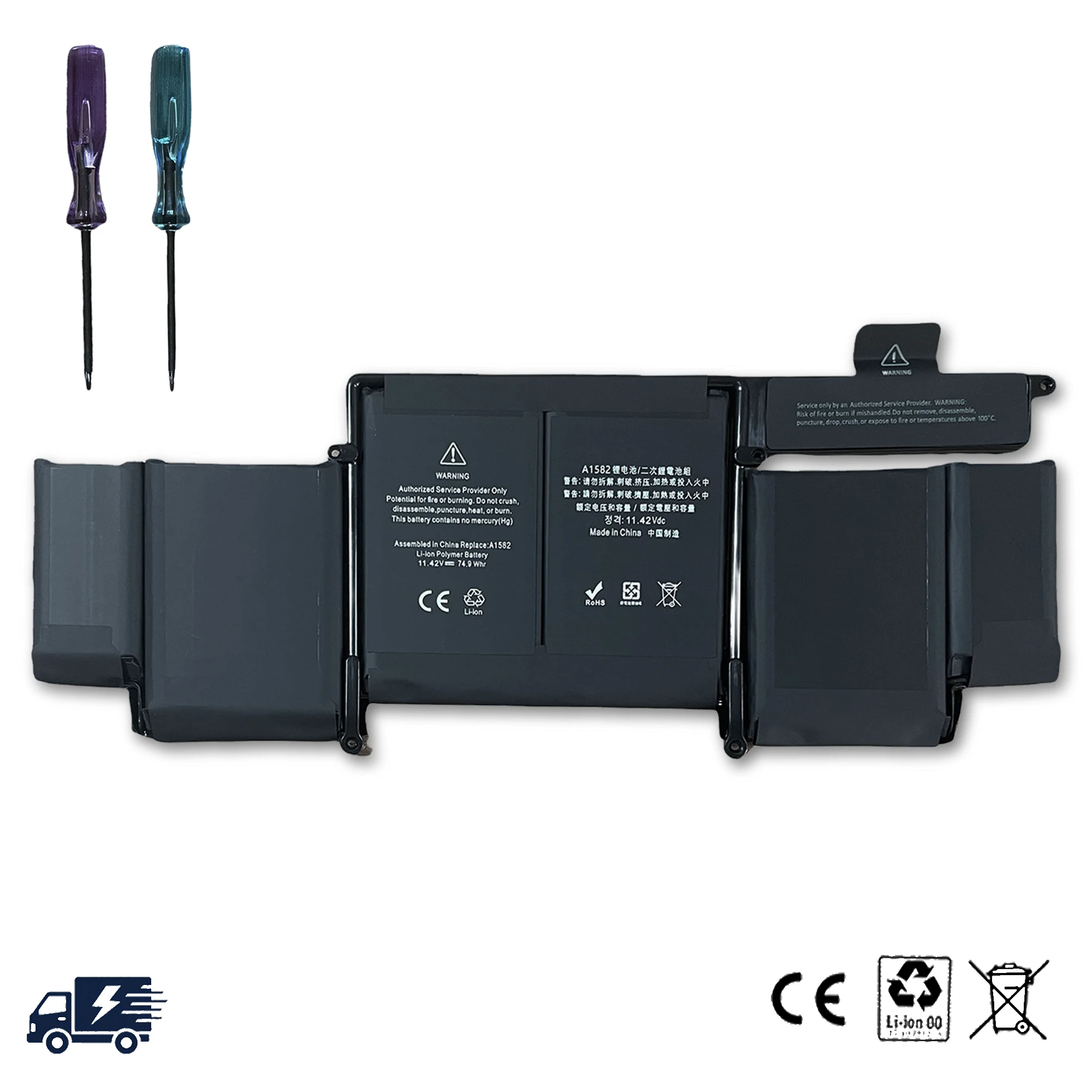 New for Macbook PRO 2015 A1502 A1582 MF839 MF840 MF841 Laptop Battery