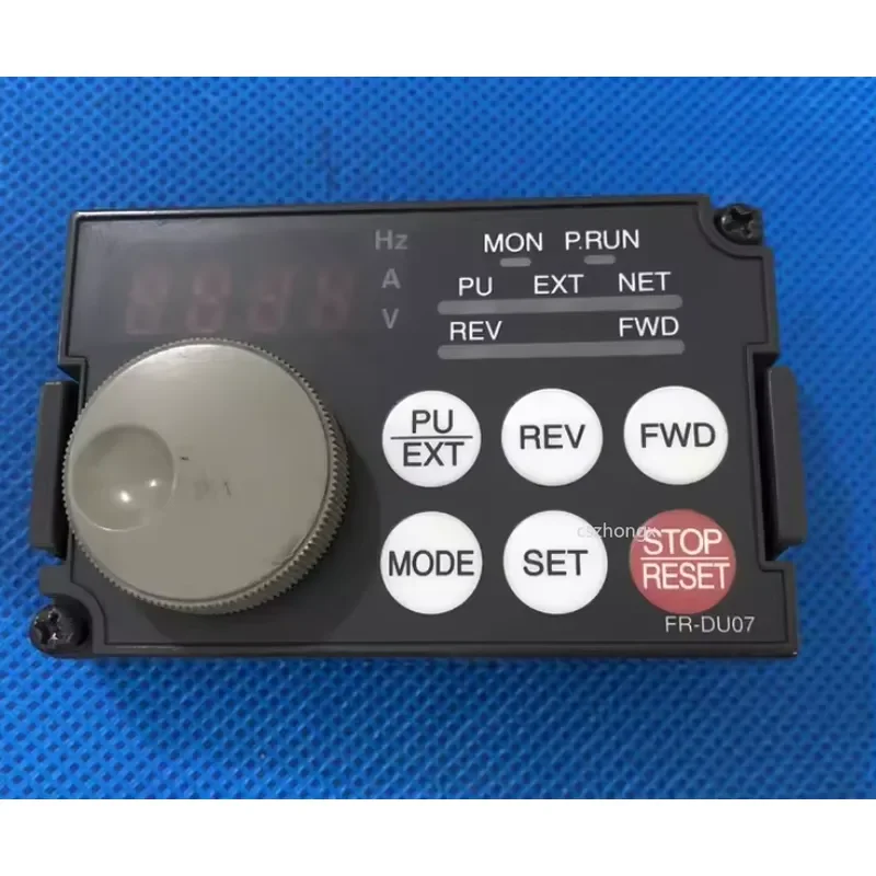 FR-DU07 Operation Panel for Inverter A700 A740 F700 F740 High Clarity Display Durable Control Keypad Replacement