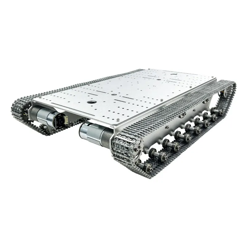 T800S 프로 싱글 레이어 IC 탱크 카스팅 메탈 트랙, 오픈소스 개발 ROS에 최적화된 고성능 로봇 플랫폼