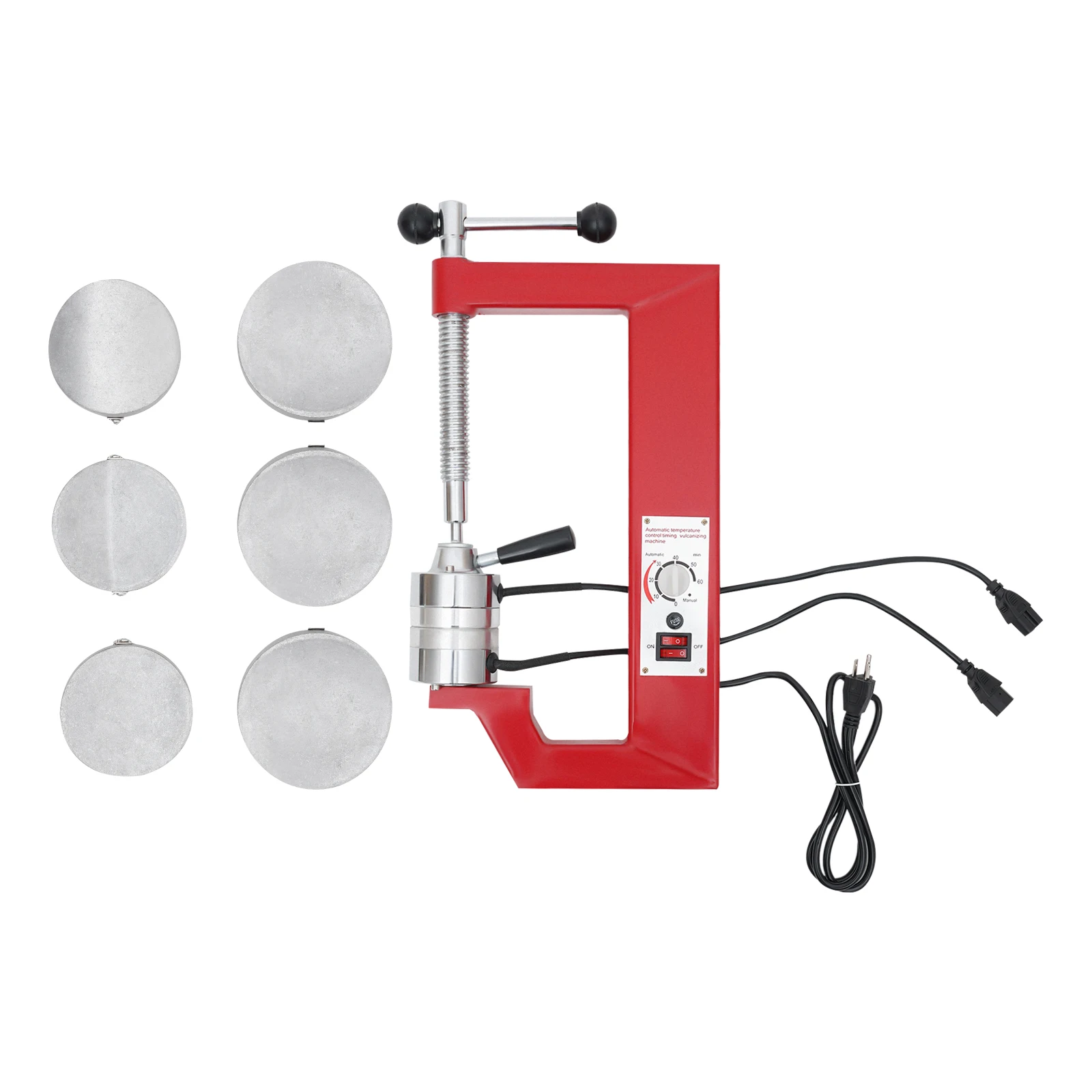 

Tire Repair Machine, Auto Tire Vulcanizer, Tyre Heating Repair Machine With Timing Function Timing Range: 0-60 Minutes