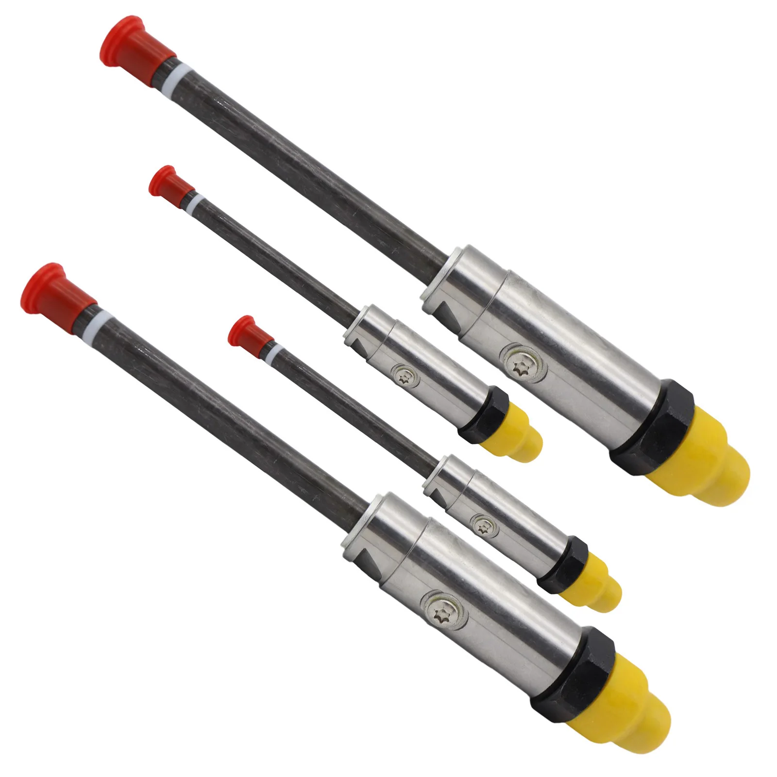 4PCS Fuel Injector 0R-3418 For Caterpillar CAT 235B 235C 235D EL300 330 LN 330-A LN 350-A L 229D EL300B 350 L Excavator