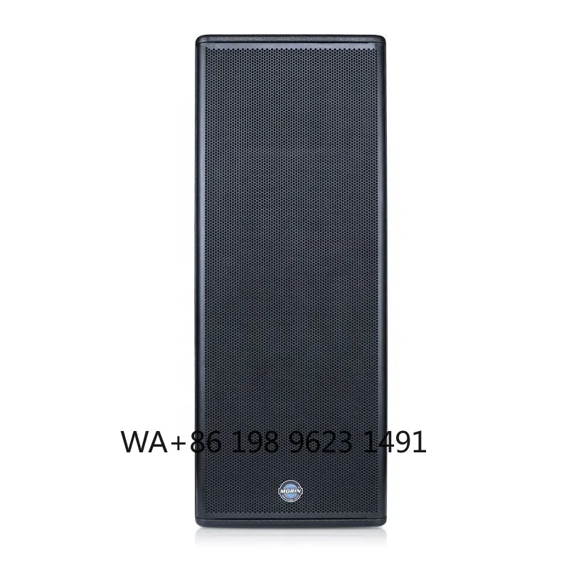 2400W Dual 15 Inch Two-Way Passive Active Stage Speaker MDF Wooden Low Frequency Church Studio Sound System