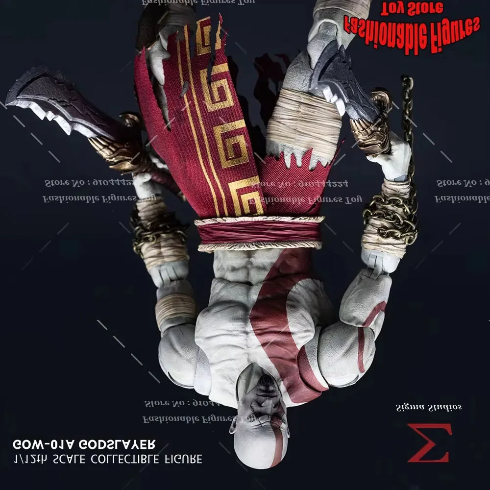 SIGMA STUDIOS GOW-01 1/12 Men Soldier Kratos God Of War Adventure Full Set 6Inch Action Figure Model Collection Toys