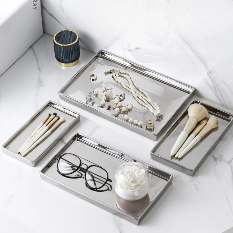 scandinavian-light-luxury-ceramic-tray-rectangular-cosmetic-jewelry-storage-tray-hotel-bathroom-sink-tray