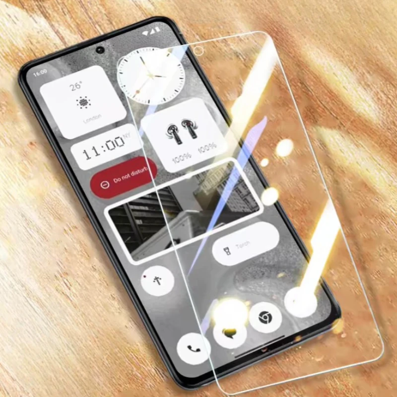 

For Nothing Phone 4A Pro Matte Frosted Clear Tempered Glass Screen Protector for Nothing Phone 4APro Anti-spy Protective Film