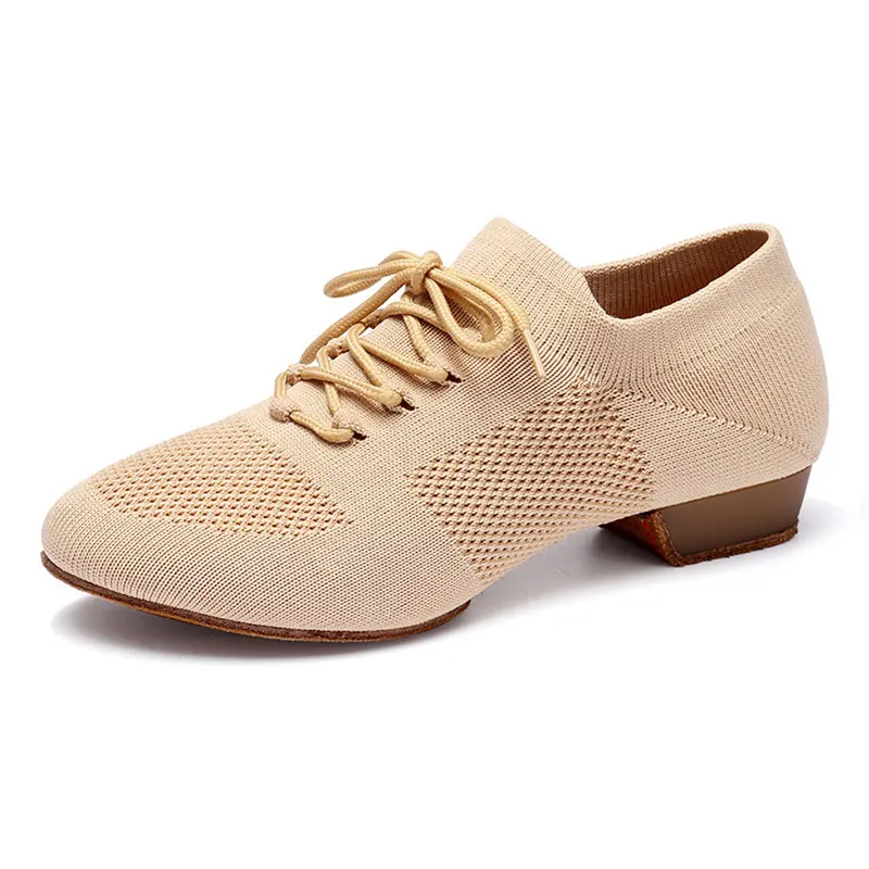 Jazz Dance Shoes Women Adult Ballet Shoes Soft Sole Breathable Professional Latin Ballroom Practice Dancing Shoes For Ladies