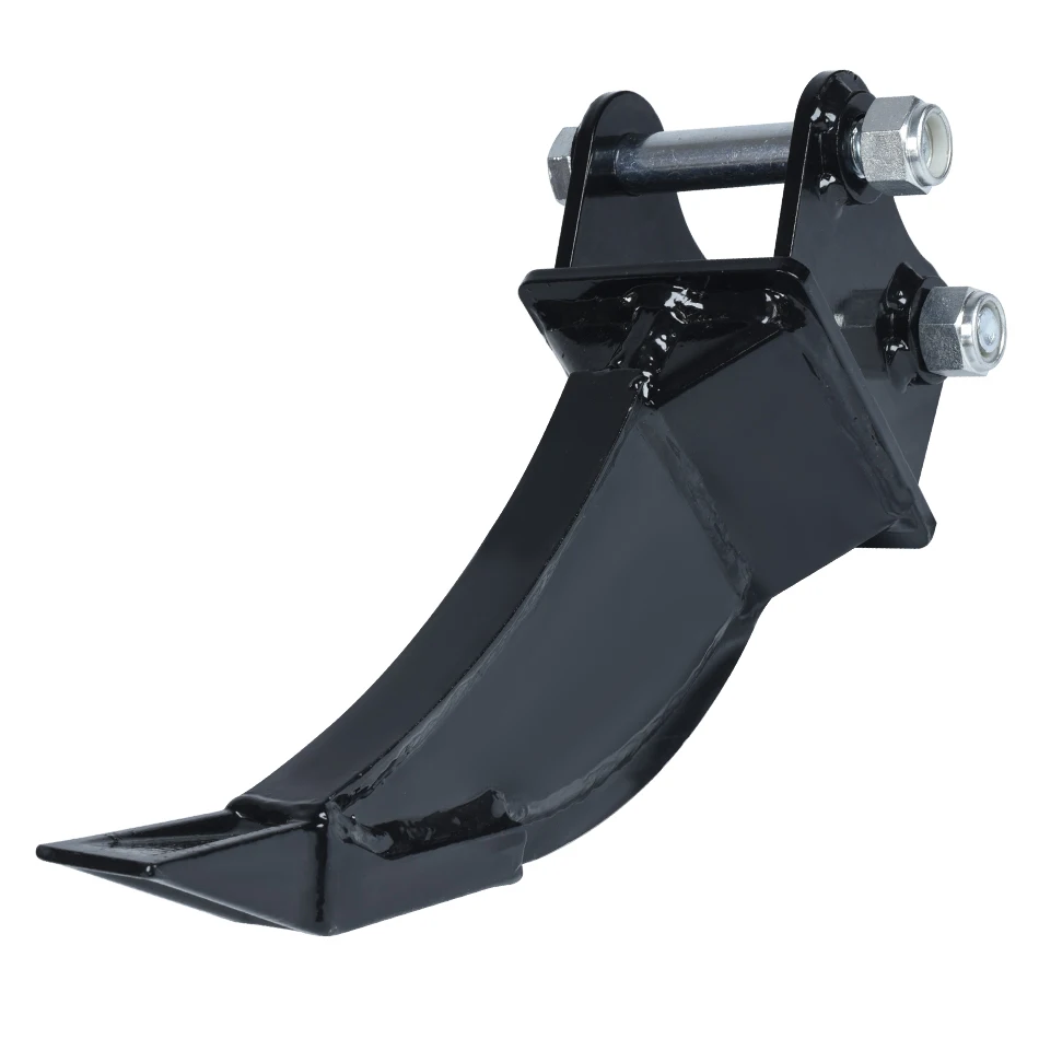 Minigraafmachine Ripper Kleine graafmachine Losmaakhulpstukken voor het graven van wortelvegetatie Struiken en kleine bomen Graafmachineaccessoires