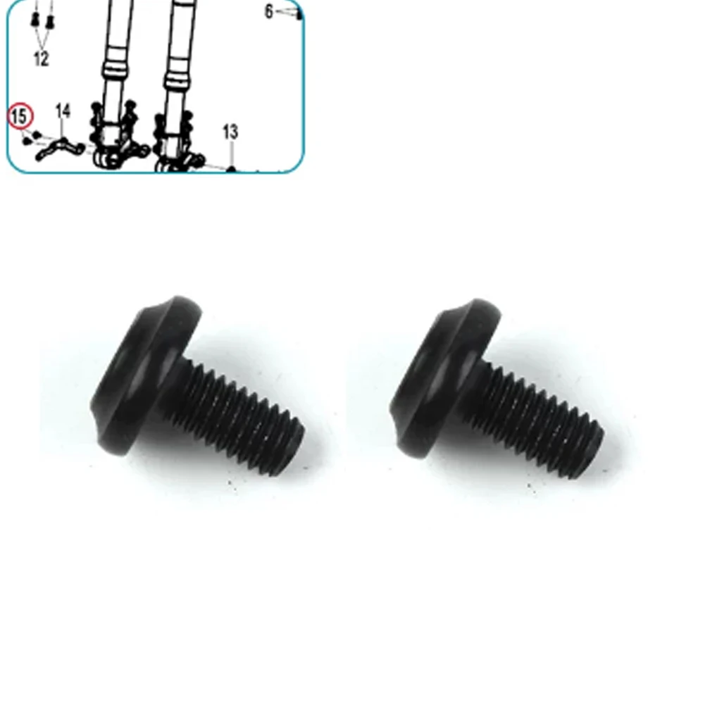 Motorcycle Front Brake Caliper Guard Plate Bracket Screws For CFMOTO 675SR-R CF650-10 2 PIECES 6WWV-046702-5000