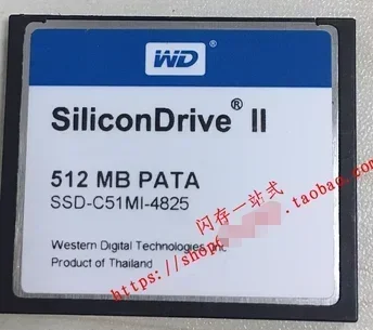 

WD Silicon Drive CF 512M PATA Industrial CF Card 512MB SSD-C51M-3500
