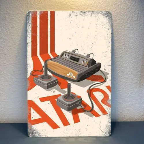 Retro Collectable Video Game Console Metal Poster - Tin Sign Size: 20*30cm  -aluminum