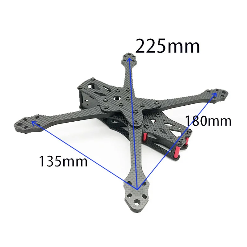 APEX 5 Inch RC Frame Kit 225MM 225 Carbon Fiber Quadcopter 5.5mm Arm For FPV Freestyle RC Racing Drone Models