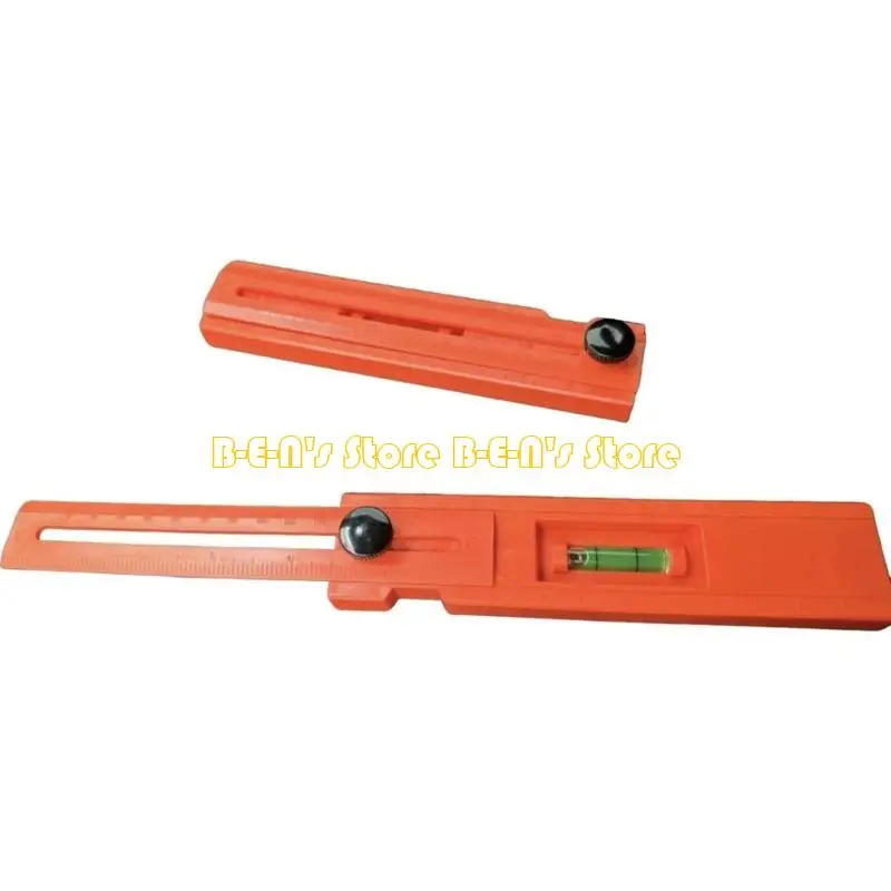 Y1AD Ergonomic Carpentry Leveling Gauge Plastic Construction Foldable Depth Measuring Ruler For Workshop Efficiency