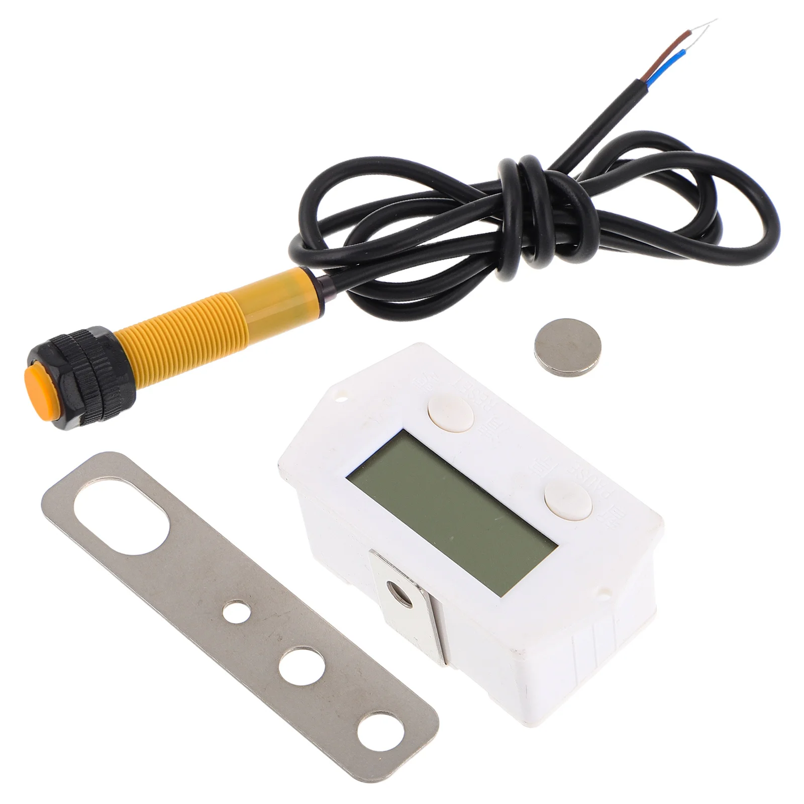 مجموعة واحدة من العداد الإلكتروني الرقمي مع الحث المغناطيسي للآلات الصناعية، جهاز العد الدقيق لاستخدام آلة اللكم