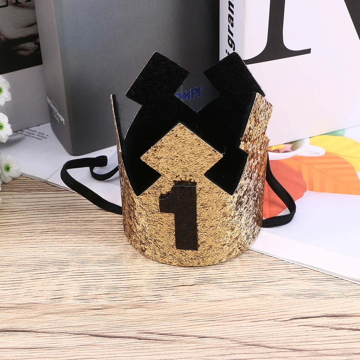 

Crown Hat Adorable Birthday Cap Baby Shower Party Hats Headb Lightweight Design Photo Prop Gift Idea Kids PARTY