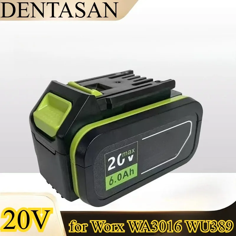 

20V 10000mAh Lithium Battery Suitable for Worx Electric Tools Hammers Drills WA3016 WU389 Multiple Models