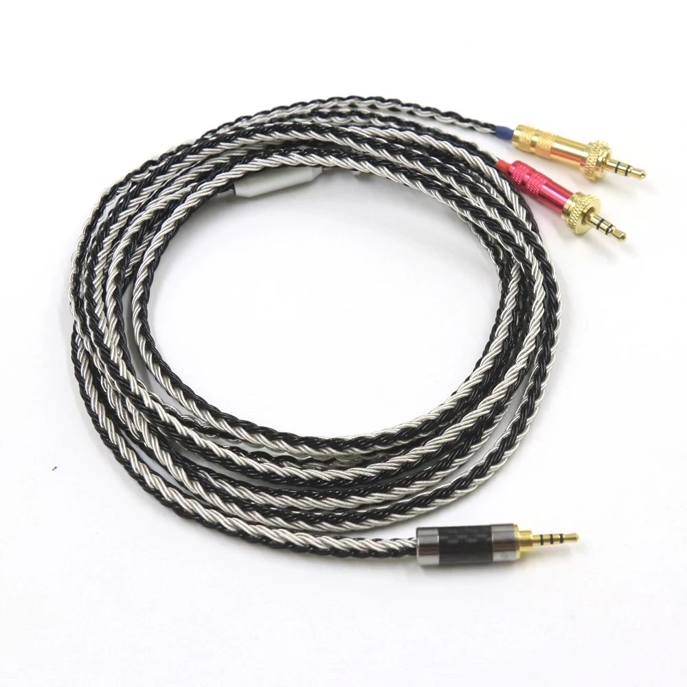 16 النوى XLR/3.5/4.4 مللي متر التوازن سماعة ترقية استبدال كابل لسوني MDR-Z1R MDR-Z7 MDR-Z7M2 مع قفل الجوز