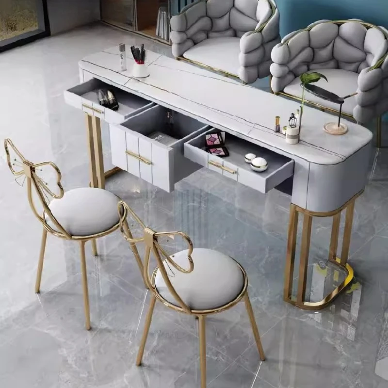 غير تقليدي المهنية مسمار مكتب كرسي مجموعة الفن مانيكير مكاتب الأظافر الاستقبال Scrivania مريح Mesinha دي مانيكير أثاث فريد من نوعه