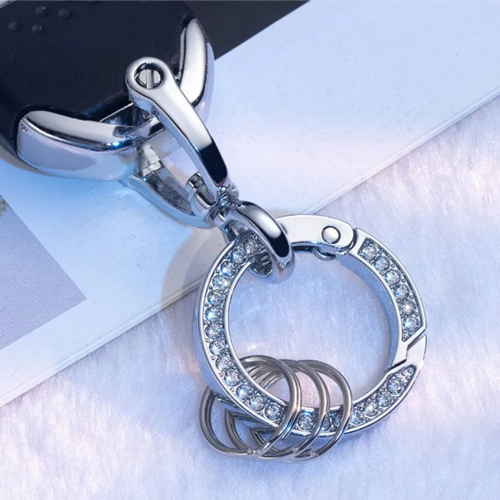 

Кольцо для сверла, брелок для ключей, автомобильный брелок из цинкового сплава, съемная сумка, кулон, пряжка в форме подковы, мужские и женские модные аксессуары для ключей