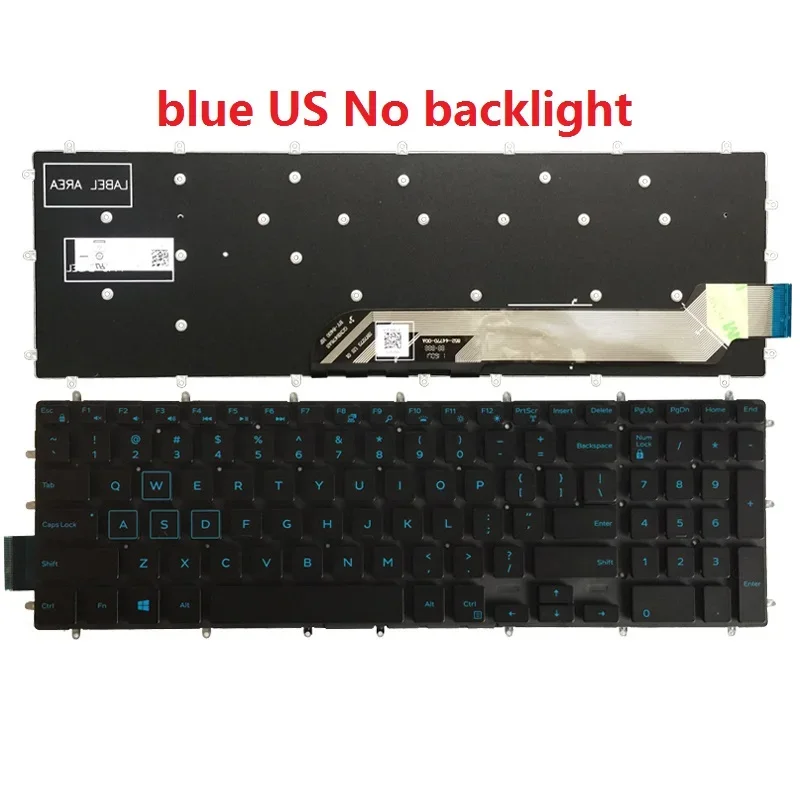 NEW for Dell Inspiron 15 7566 5567 7567 5665 15-7000 5765 5767 5565 UK/US/Latin/Brazil laptop Keyboard view 5