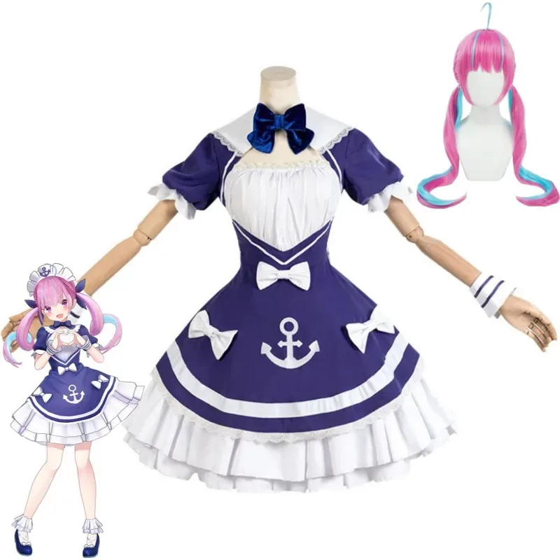 didi-2025-2025-hhhyoutuber-vtuber-ホロライブ-水瀬亜樹-アクアデブ-コスプレ衣装-ウィッグ-アニメ-セクシー-レディース-ドレス-セーラー-メイド服-ハロ