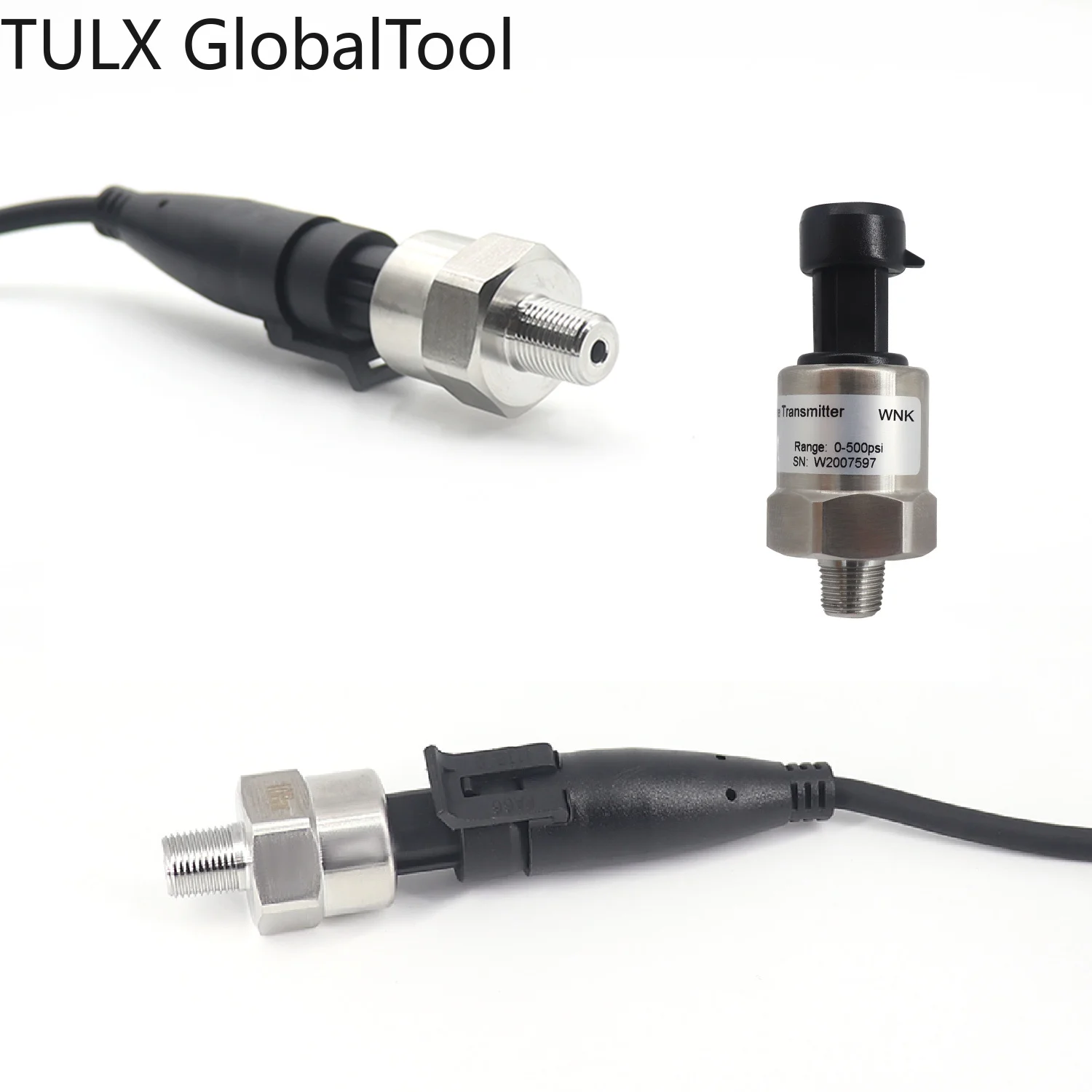

TULX 150 Psi Pressure Sensor 0-100kpa NPT1/8 0.5-4.5V Air Pressure Transducer
