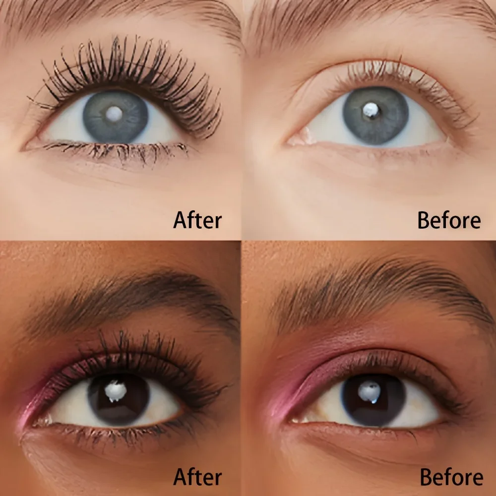 Black 3D Mascara Eyelashes Professional Brush Long-Lasting Waterproof Curl Thickening Lengthening Natural Eye Makeup Cosmetics