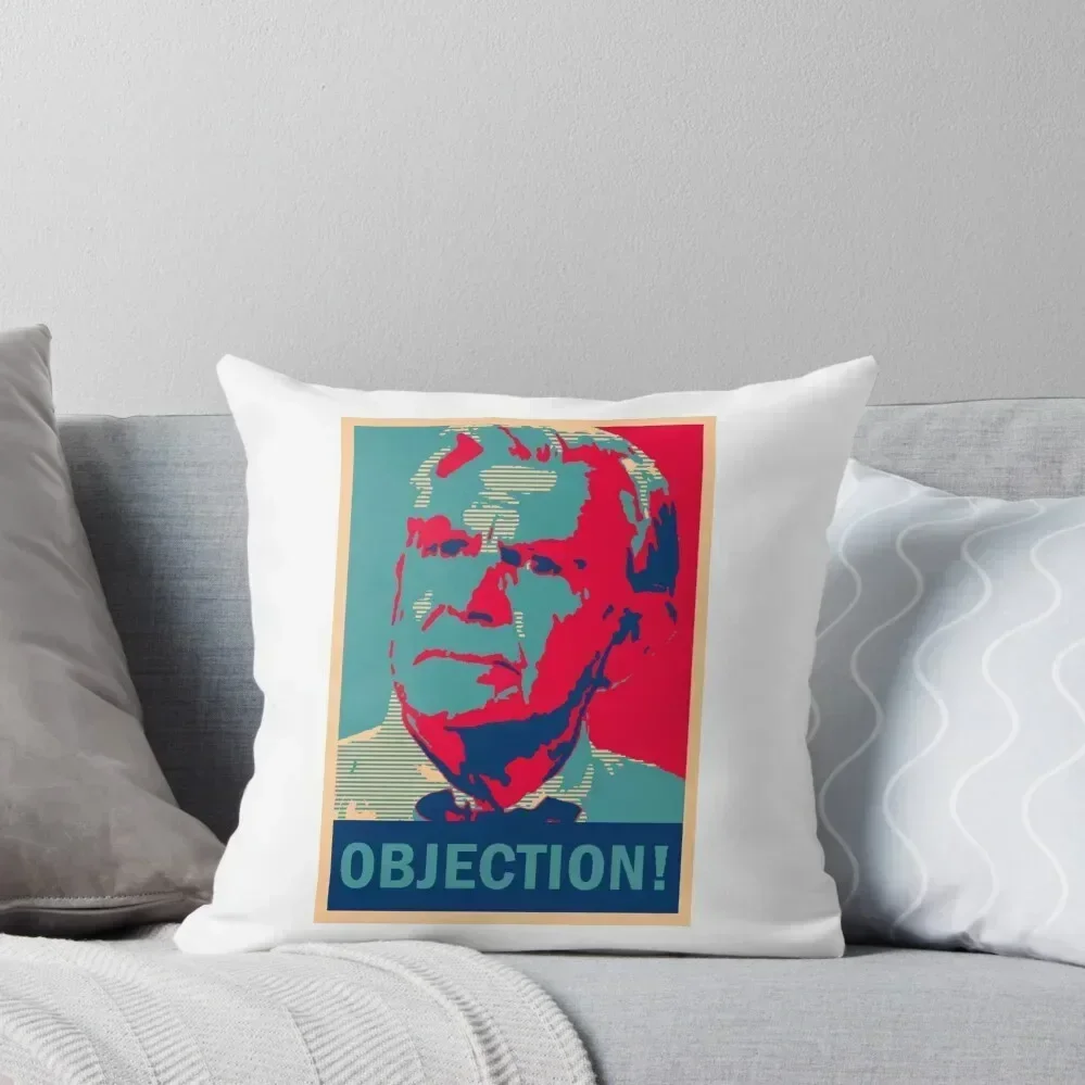 

Ben Matlock OBJECTION! Throw Pillow New year Cushions Home Decor pillow cover christmas pillow