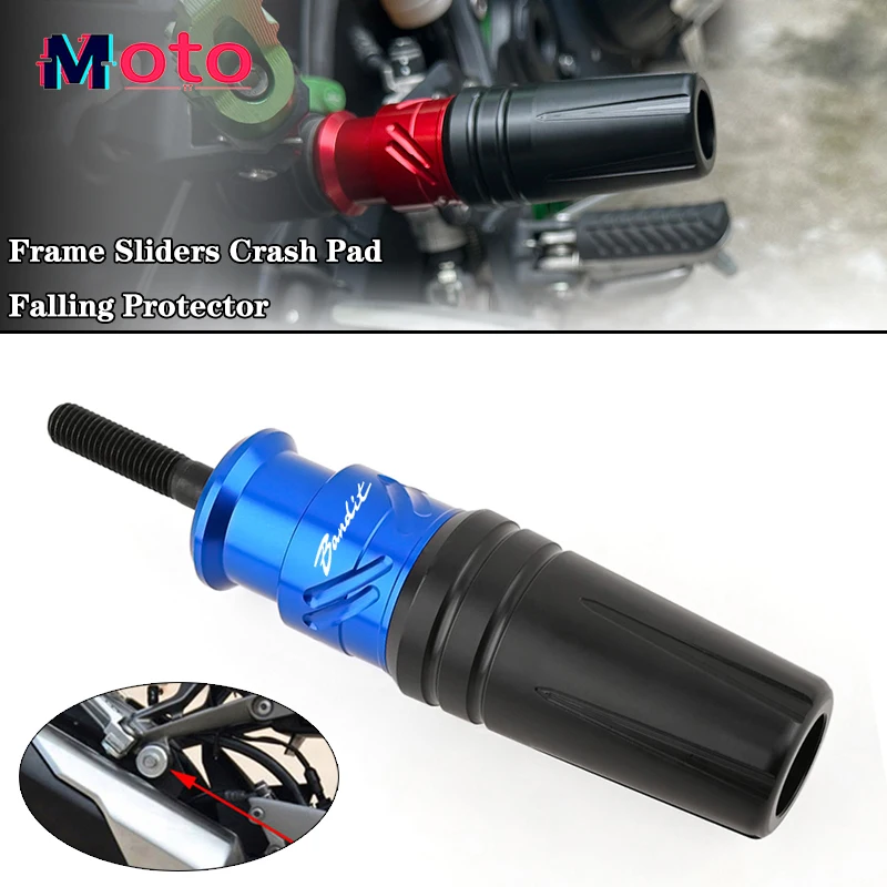 For Suzuki Bandit GSF 1250 S 1250 1200 250 400 650 GSX650F Motorcycle CNC Falling protection Exhaust Silder Crash pad slider
