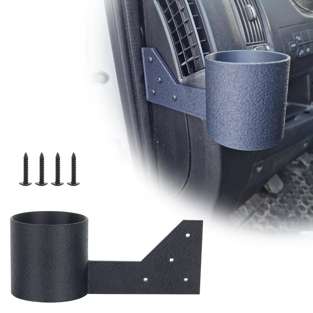 1set Universal Drink Cup Holder With Screws for Peugeot Boxer Fiat Ducato Citroen Relay 2006-2023 Car Side Interior Accessories