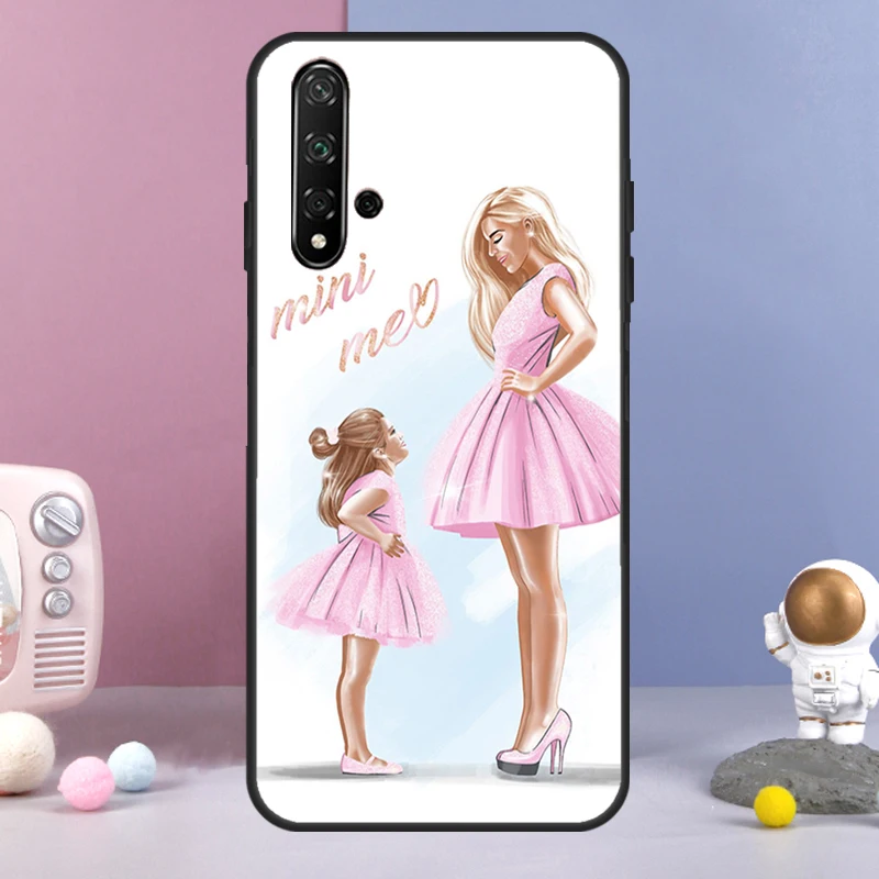 أمي ابنة فتاة ابن أبي لهواوي نوفا 11 برو 9 10 SE Y60 Y70 Y90 Y61 Y91 Y73 Y72 12i 11i 8i P20 P40 P30 لايت