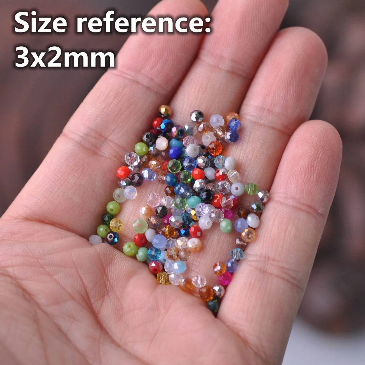 3mm 4mm 6mm 8mm 10mm 12mm 14 16 18mm Rondelle Faceted Czech Crystal Glass Solid Color Loose Spacer Beads for Jewelry Making DIY