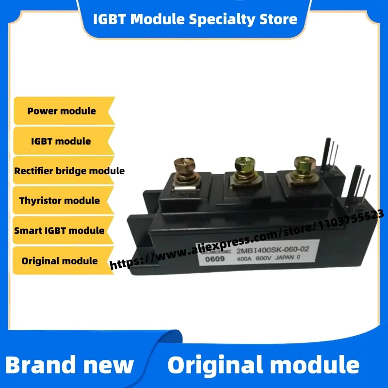 

Original Module A50L-0001-0284#S 2MBI400SK-060 2MBI400SK-060-01 2MBI400SK-060-02 IGBT Module