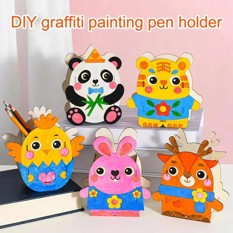 

Desk Pen Holder Paintable Pen Organizer For Desk Pencil Holder Desk Organizer Colorable Desk Pencil Holder Pen Storage