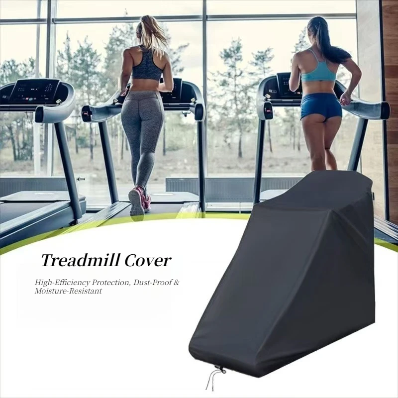 Thickened Oxford Cloth Treadmill Cover Dustproof Waterproof Sun‑Resistant Protector for Home Fitness Equipment