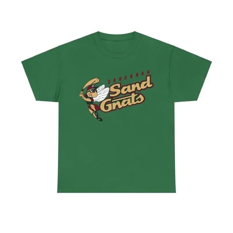 Savannah Sand Gnats Baseball Men T Shirt Green All Sizes S To 5Xl Jj3928