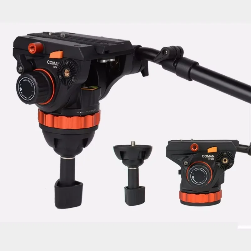 75 มม.ฐานชามบอล Professional หัว Q7PLUS ของเหลวสําหรับขาตั้งกล้องวิดีโอ Dslr