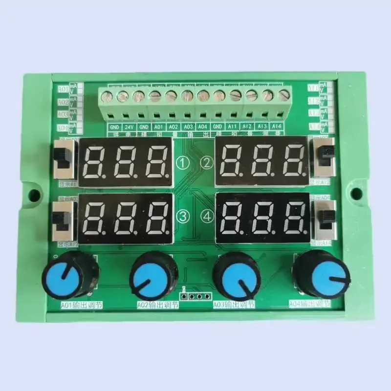 PLC Analog Signal Debugging 0-20 MA Current Signal Generation and Measurement 0-10 V Voltage Signal Generation and Measurement