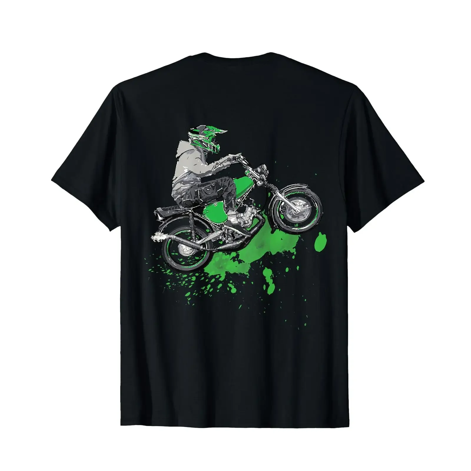 Men's Simson Driver S50 S51 Simme Moped T Shirt black vintage Washed Breathable designer clothes Comfortable homme Slightly
