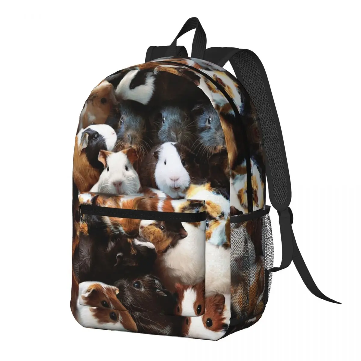 Guinea Pigs Backpack Daypack Large Capacity Boys Girls BookBag School Bag Shoulder Bags for Men Women