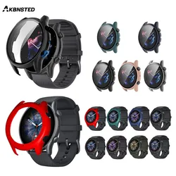 Full Screen protector For Amazfit GTR 3 pro case +tempered glass One-pieces All around cover For Amazfit GTR3 GTR 3 shell чехол