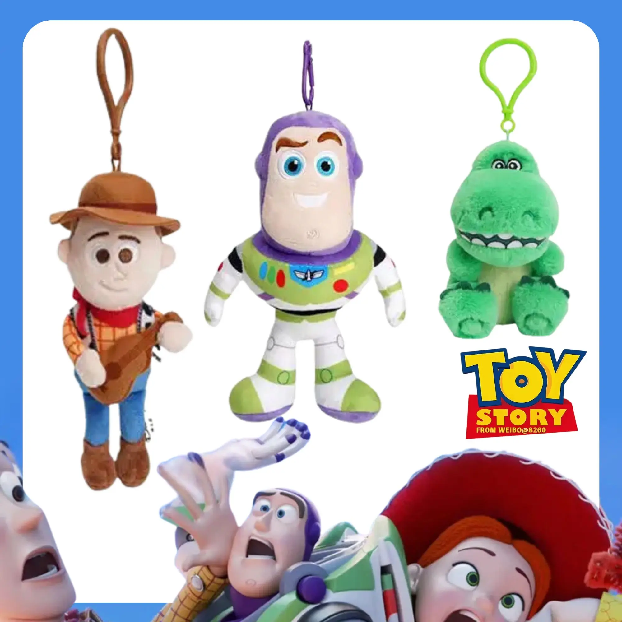 

Подлинная Дисней Базз Лайтер Вуди плюшевые игрушки История игрушек кулон сумка аксессуары брелок автомобиль кулон подарок на день Святого Валентина