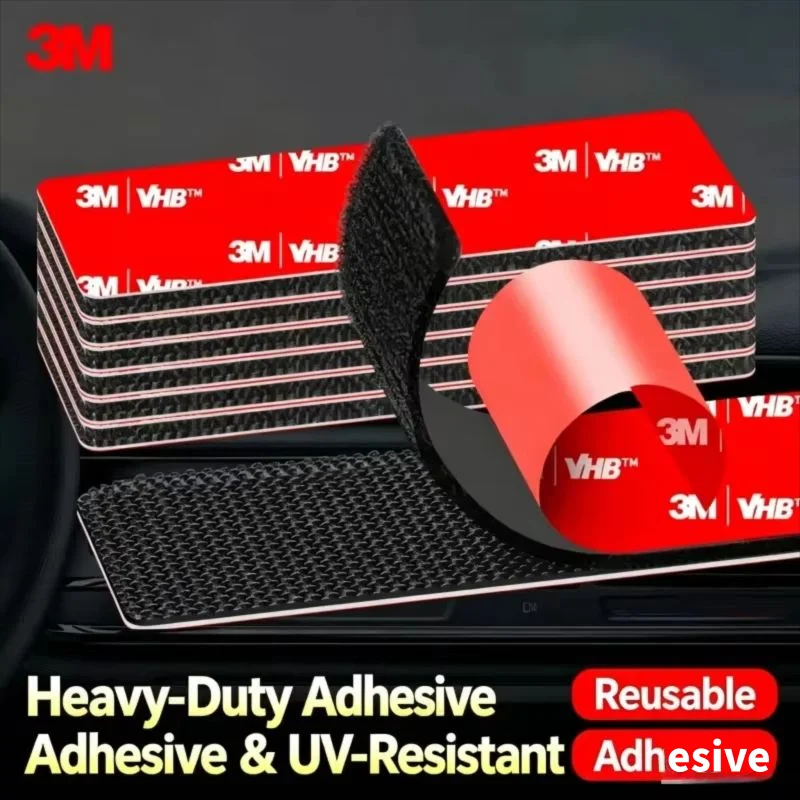 3M 10/20/30/50/100Pair Dual Lock Double Sided Adhesive Tape Hook and Loop Fasteners Strong High Viscosity Tape For Car Floor Pad