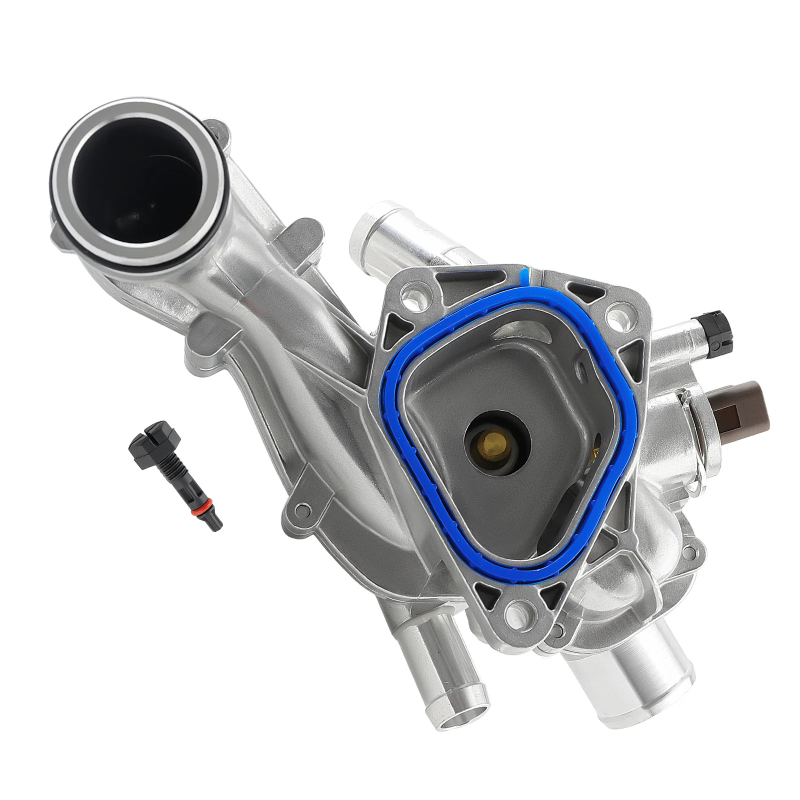 Aluminum Thermostat Housing Assembly for 2011 2012 2013 Mini Cooper Countryman 1.6L 11537534521 11538699290 902-812