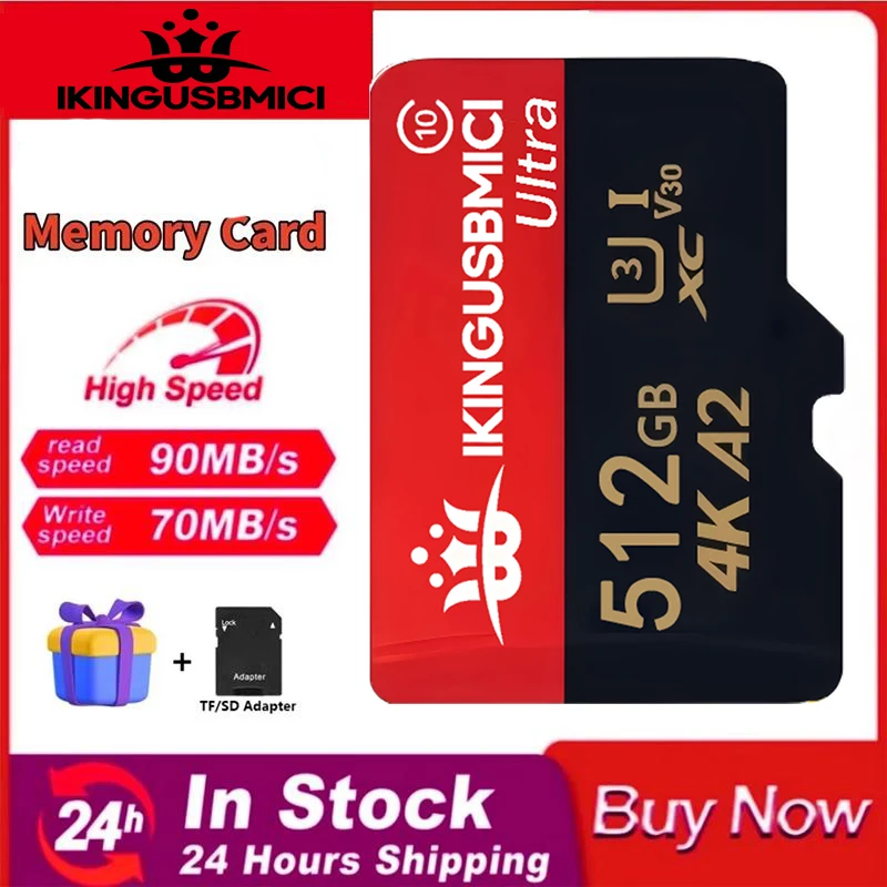 

Reliable Memory Card SD Cards TF Cards Micro SD Card 32GB 64GB 128GB 256GB A1 V30 for Driving Recorder Nintendo Switch