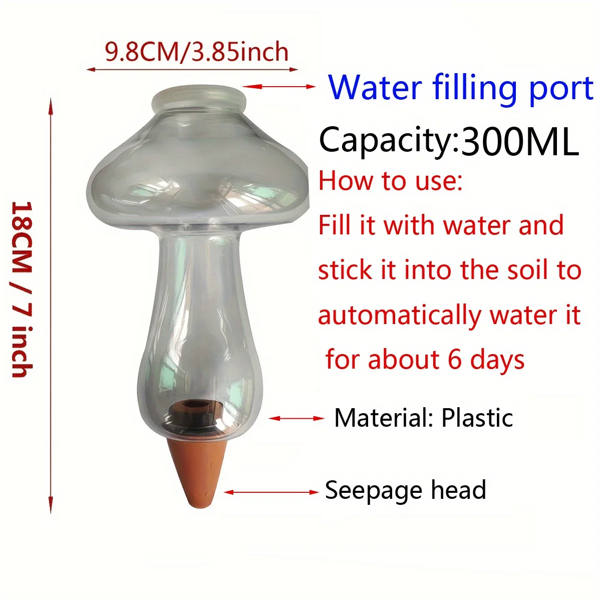 2pcs, Automatic Dripper Flower Sprinkling Device Automatic Watering Device Drip Watering Drip Watering Device Lazy Watering