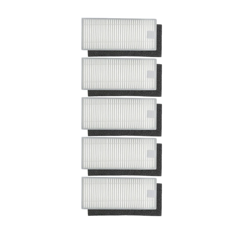 5pcs/lot Robot Vacuum Cleaner HEPA Filter for Takomida i7 Robotic Vacuum Cleaner Spare Parts Accessories Replacement