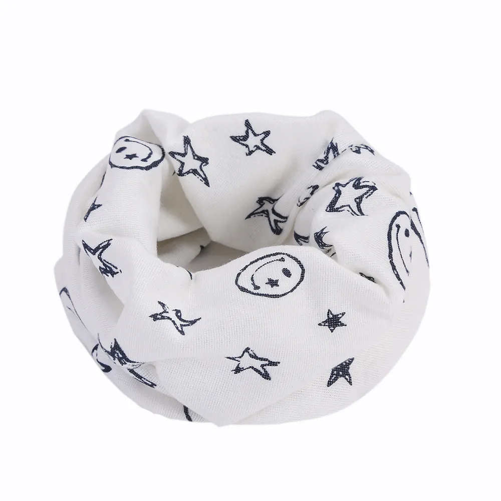 Children Warm Cotton Scarf O Neck Tube Scarf Baby Reusable Dustproof Cover Face Mask Shawl Winter Neckerchief Boys Girls Collar