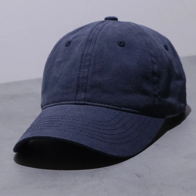 Unisex-Trucker-Mütze aus Baumwolle, solide, weiche, atmungsaktive Sonnenhüte, solide Baseballkappe für Herren, Sporthut, Snapback-Mütze, Golf – Detail 16