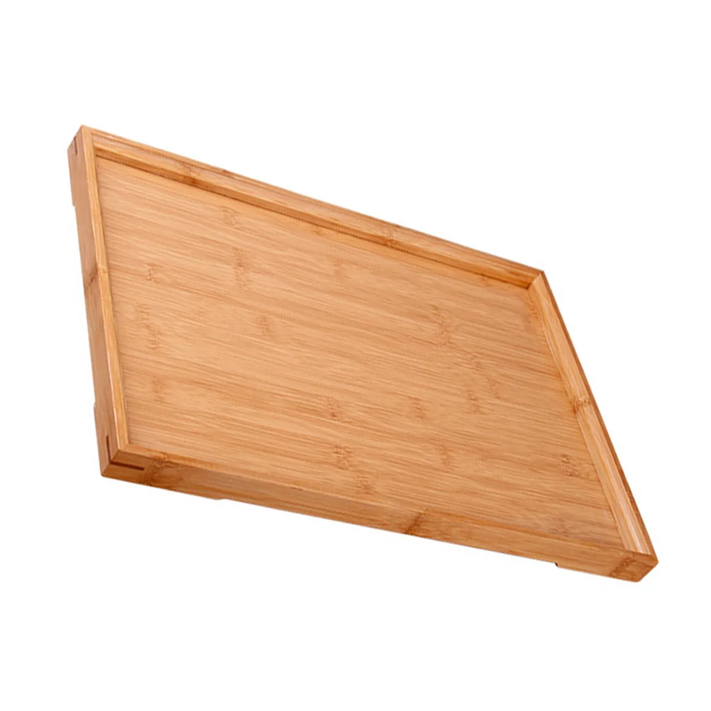 

Bamboo Wood Tea Tray Teacup Serving Plate Japanese Style Sake Cup Holder Premium Material Storage Tray Glass