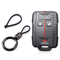 For GMC Sierra 3500HD Canyon Sle For Chevy Colorado LT Silverado ZR2 Bison Car Key Cover Case Key Holder Keychain Accessories